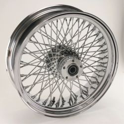 PartzBiz HD 36-359 - Chrome 16 X 3 80 Spoke Rear Wheel Rim 1984-99 Harley Softail Dyna Sportster FXR