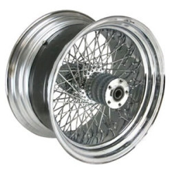 PartzBiz HD 36-414 - Ultima Chrome Billet 18‚ x 8.5‚” ล้อหลัง 80 ก้าน Harley Custom ชอปเปอร์ 250 มม. PartzBiz HD 36-414 - Ultima Chrome Billet 18‚ x 8.5‚” ล้อหลัง 80 ก้าน Harley Custom ชอปเปอร์ 250 มม.