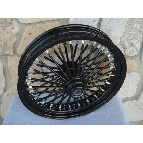 PartzBiz HD: 3445983-Ultima 18 X 3.5 Blackout 48 King Spoke ขอบล้อหน้าดิสก์เดี่ยว Harley PartzBiz HD: 3445983-Ultima 18 X 3.5 Blackout 48 King Spoke ขอบล้อหน้าดิสก์เดี่ยว Harley