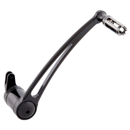 PartzBiz HD: 3486459-Arlen Ness 10 Gauge Brake Arm Black Aluminum +1” Peg Harley Touring Softail 00+ PartzBiz HD: 3486459-Arlen Ness 10 Gauge Brake Arm Black Aluminum +1” Peg Harley Touring Softail 00+
