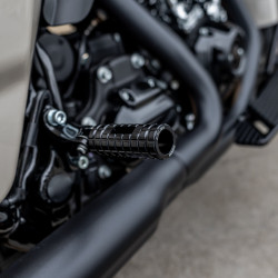 PartzBiz HD 400-036 - Arlen Ness SpeedLiner Footpegs Male Black Knurled Pair Driver Harley Softail 18+ PartzBiz HD 400-036 - Arlen Ness SpeedLiner Footpegs Male Black Knurled Pair Driver Harley Softail 18+