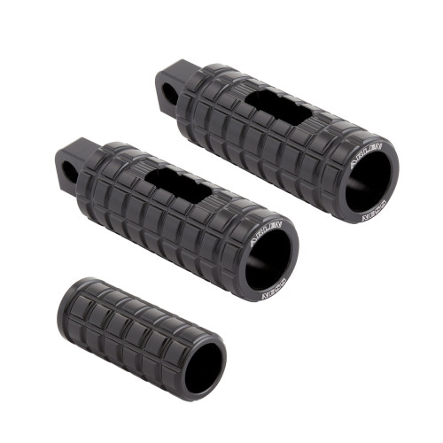 PartzBiz HD: 3489221-Arlen Ness SpeedLiner Shift Peg Kit Black Knurled CNC Billet Aluminum Harley PartzBiz HD: 3489221-Arlen Ness SpeedLiner Shift Peg Kit Black Knurled CNC Billet Aluminum Harley
