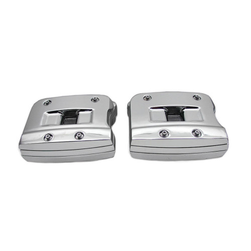 PartzBiz HD: 3448566-Chrome Rocker Box Covers Gaskets Rigid 1984-1991 Harley Dyna Softail Touring EVO PartzBiz HD: 3448566-Chrome Rocker Box Covers Gaskets Rigid 1984-1991 Harley Dyna Softail Touring EVO