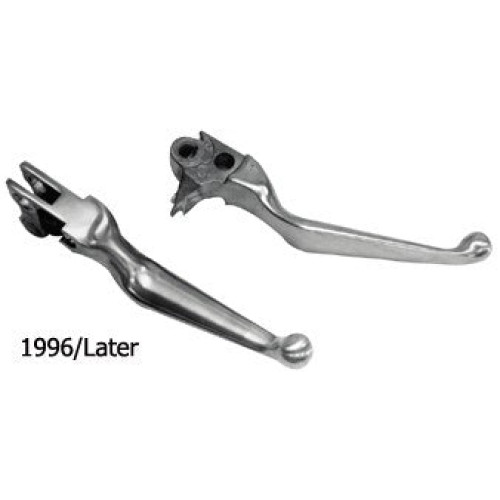 PartzBiz HD: 3478900-V-Factor Chrome Wide Blade Clutch Brake Levers 1996+ Harley Big Twin Sportster