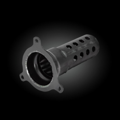 PartzBiz HD: 3459490-Vance & Hines Hi Output Black Slip On Mufflers Exhaust Harley Softail Fat Bob M8
