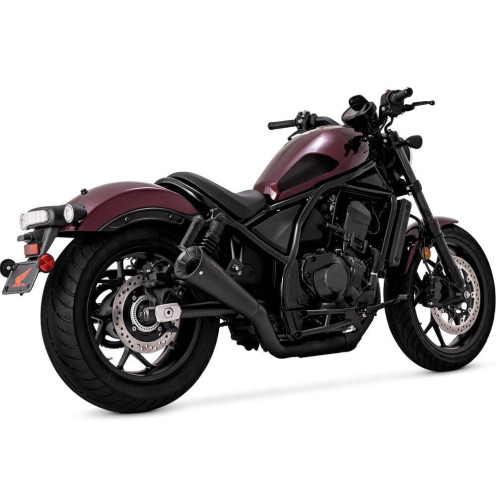 PartzBiz HD: 3481695-Vance & Hines ท่อไอเสีย Slip-On Upsweep สีดำ Honda Rebel 1100 21-21 PartzBiz HD: 3481695-Vance & Hines ท่อไอเสีย Slip-On Upsweep สีดำ Honda Rebel 1100 21-21