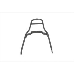 PartzBiz HD 50-0937 - Paughco Chrome 24” Round Sissy Bar 5”-6” Flat Fender Style Harley Custom