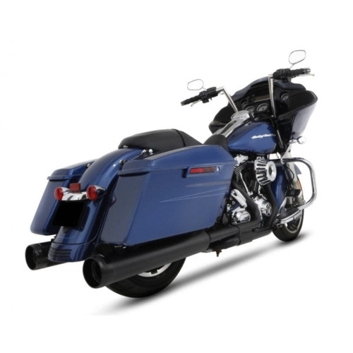 PartzBiz HD: 3474933-Rinehart Racing 4‚” ท่อไอเสียปลายดำแบบสวม Harley Touring 1995-2016 PartzBiz HD: 3474933-Rinehart Racing 4‚” ท่อไอเสียปลายดำแบบสวม Harley Touring 1995-2016