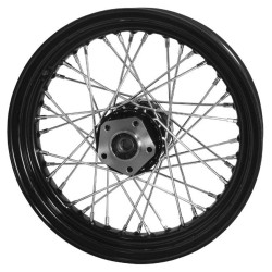 PartzBiz HD 51671 - Rear 16 x 3 40 Spoke Black Rim Hub Wheel Harley Sportster Dyna FXR 1979-1999 FX PartzBiz HD 51671 - Rear 16 x 3 40 Spoke Black Rim Hub Wheel Harley Sportster Dyna FXR 1979-1999 FX