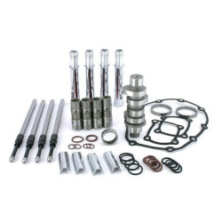 PartzBiz HD 517-331B - Zippers Red Shift 548 Cam M8 Kit Package Black Pushrods Harley Touring Softail PartzBiz HD 517-331B - Zippers Red Shift 548 Cam M8 Kit Package Black Pushrods Harley Touring Softail