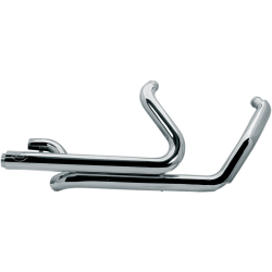 PartzBiz HD 550-0704 - ท่อไอเสีย S&S Chrome Power-Tune Duals Header Harley 17-20 Touring Bagger PartzBiz HD 550-0704 - ท่อไอเสีย S&S Chrome Power-Tune Duals Header Harley 17-20 Touring Bagger