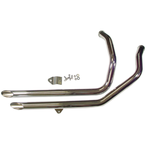PartzBiz HD: 3459654-ระบบท่อไอเสีย Ultima Chrome Drag Pipes 2‚” OD 40‚” Harley Sportster XL 1986-03