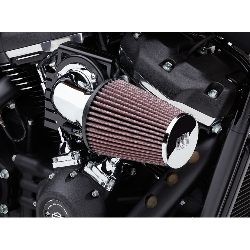 PartzBiz HD: 3449033-Cobra Chrome Cone Air Intake Cleaner 90 Degree Elbow Harley Sportster 2004-2019