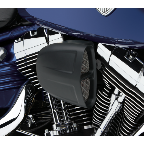 PartzBiz HD: 3489576-Cobra PowrFlo Air Intake Cleaner Filter Kit Black Aluminum Harley Softail 18+