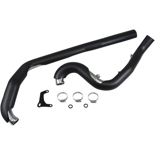 PartzBiz HD: 3446947-Cobra True Duals Dual Head Pipes ส่วนหัวท่อไอเสีย 1995-2006 Harley Touring Bagger