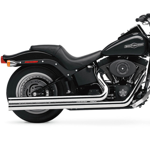 PartzBiz HD: 3446738-Cobra Chrome Speedster Longs Exhaust System Pipes 1986-2006 Harley Softail 6950T