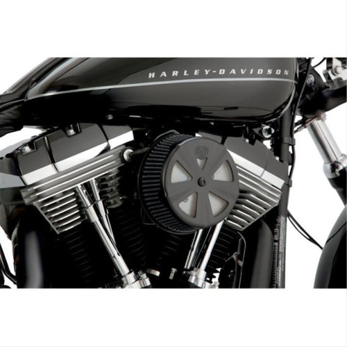 PartzBiz HD: 3459792-Vance & Hines Crown Black VO2 Air Intake Accessory ฝาครอบ Skullcap Accent Harley PartzBiz HD: 3459792-Vance & Hines Crown Black VO2 Air Intake Accessory ฝาครอบ Skullcap Accent Harley