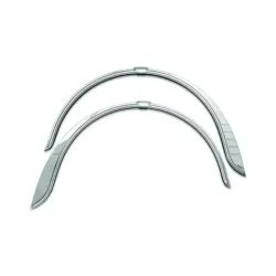 PartzBiz HD 7214 - Kuryakyn ด้านหลัง Chrome Fender Flares กระโปรง Trim Accents Harley Trike Tri-Glide PartzBiz HD 7214 - Kuryakyn ด้านหลัง Chrome Fender Flares กระโปรง Trim Accents Harley Trike Tri-Glide