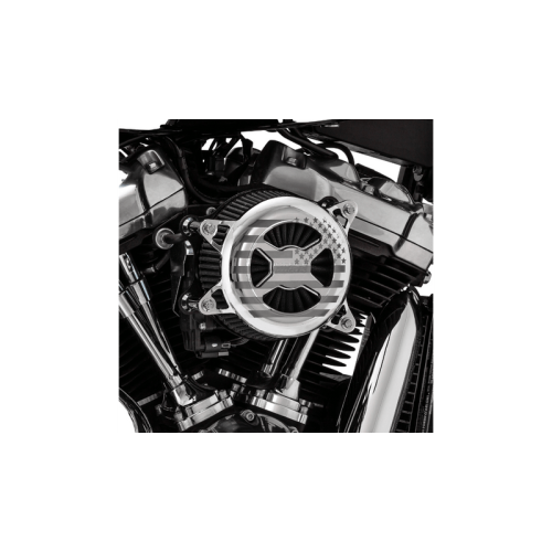 PartzBiz HD: 3489810-Vance & Hines VO2 America Air Cleaner Chrome High Flow Harley Sportster XL 91-22 PartzBiz HD: 3489810-Vance & Hines VO2 America Air Cleaner Chrome High Flow Harley Sportster XL 91-22