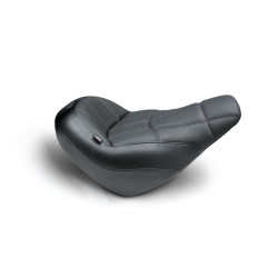 PartzBiz HD 75160 - Mustang Black Standard Touring Solo Driver เบาะหน้า Harley Street Bob M8 2018 PartzBiz HD 75160 - Mustang Black Standard Touring Solo Driver เบาะหน้า Harley Street Bob M8 2018