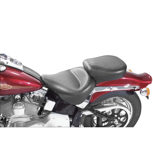 PartzBiz HD: 3455594-Mustang Wide Regal Touring One-Piece Pillow Seat 1984-1999 Harley Softail Evo PartzBiz HD: 3455594-Mustang Wide Regal Touring One-Piece Pillow Seat 1984-1999 Harley Softail Evo