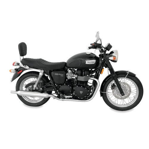 PartzBiz HD: 3458117-Mustang One Piece Sport Touring Tuck & Roll Seat Black Two Up Triumph 2001-2015 PartzBiz HD: 3458117-Mustang One Piece Sport Touring Tuck & Roll Seat Black Two Up Triumph 2001-2015