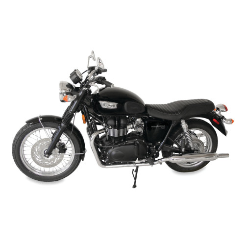 PartzBiz HD: 3451816-Mustang One Piece Classic Black Tuck & Roll Seat สีดำ Two Up Triumph 2001-2017 PartzBiz HD: 3451816-Mustang One Piece Classic Black Tuck & Roll Seat สีดำ Two Up Triumph 2001-2017