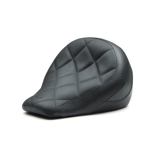 PartzBiz HD: 3469306-Mustang Black Standard Touring Solo Seat ตะเข็บเพชร Indian Scout Bobber 18+
