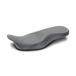 PartzBiz HD 79603 - Mustang Wide Tripper Seat พร้อมพนักพิงคนขับ 2008-2020 Harley Touring 79603