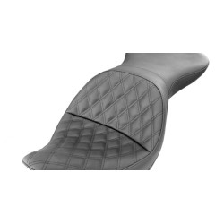 PartzBiz HD 800-23-029LS - Saddlemen Black Explorer Lattice Stitch LS 2 Up Seat Harley Softail 06-17 FLSTC PartzBiz HD 800-23-029LS - Saddlemen Black Explorer Lattice Stitch LS 2 Up Seat Harley Softail 06-17 FLSTC