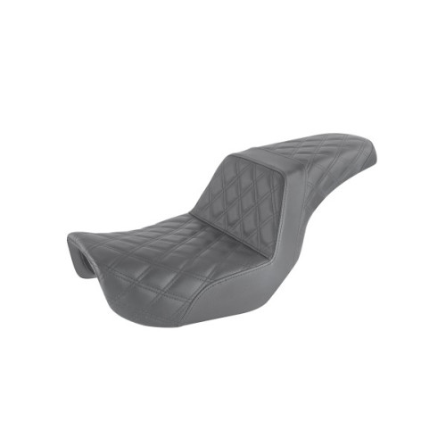 PartzBiz HD: 3472200-Saddlemen Step Up Black Full Lattice Stitch 2 Up Seat Harley 06-17 Dyna FXD FLD PartzBiz HD: 3472200-Saddlemen Step Up Black Full Lattice Stitch 2 Up Seat Harley 06-17 Dyna FXD FLD