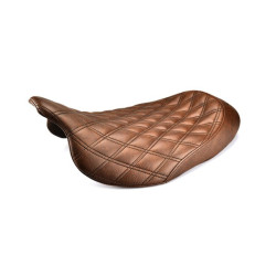 PartzBiz HD 808-07B-002BLS - Saddlemen Renegade Gel Core Solo Lattice Stitch Driver Seat 08-20 Harley Touring