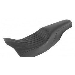 PartzBiz HD 808-07B-047K - Saddlemen Knuckle 2 Up Gel Core Rib Stitch Seat 2008-2020 Harley Touring Dresser