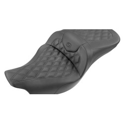 PartzBiz HD 808-07B-182 - Saddlemen Lattice Stitch Road Sofa Seat 2008-2020 Harley Touring Dresser Bagger