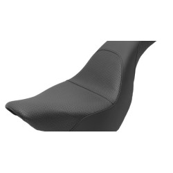 PartzBiz HD 818-29-147 - Saddlemen Profiler Black Basket Weave 2 Up Seat M8 Harley 18+ Softail FXLR FLSB
