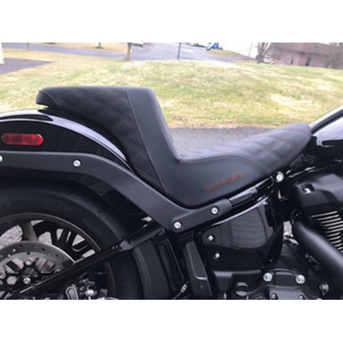 PartzBiz HD: 3466973-Saddlemen Step 2 Up Lattice Diamond Brown เบาะนั่ง M8 Harley Softail FXLRS PartzBiz HD: 3466973-Saddlemen Step 2 Up Lattice Diamond Brown เบาะนั่ง M8 Harley Softail FXLRS