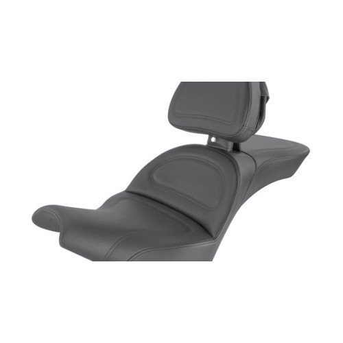 PartzBiz HD: 3472088-Saddlemen Explorer 2 Up Gel Core Seat Backrest Harley M8 Softail Street Bob FXST