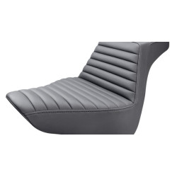 PartzBiz HD 818-31-171 - Saddlemen Step Up Seat Tuck N Roll Black Harley 18+ Softail Breakout FXBR/S