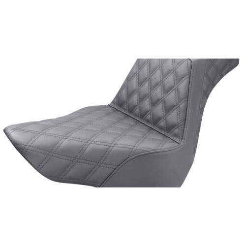 PartzBiz HD: 3462341-Saddlemen Step Up Seat Lattice Stitch สีดำ Harley 18+ Softail Breakout FXBR/S PartzBiz HD: 3462341-Saddlemen Step Up Seat Lattice Stitch สีดำ Harley 18+ Softail Breakout FXBR/S