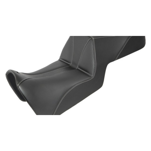PartzBiz HD: 3489416-Saddlemen Adventure Tour Seat Standard คาร์บอนไฟเบอร์ Low Harley Pan America 21+