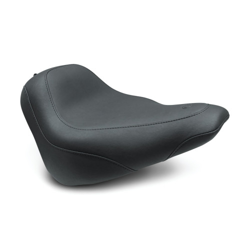 PartzBiz HD: 3469205-Mustang Black Wide Tripper Driver Diamond Seat Harley Softail Street Bob M8 18+