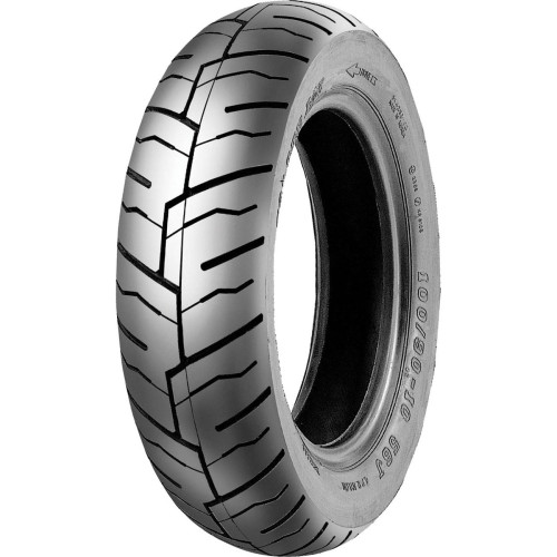 PartzBiz HD: 3464080-Shinko 425 Series Front Tire 110/80-10 58 Tubeless Moped Scooter Bike Street DOT PartzBiz HD: 3464080-Shinko 425 Series Front Tire 110/80-10 58 Tubeless Moped Scooter Bike Street DOT