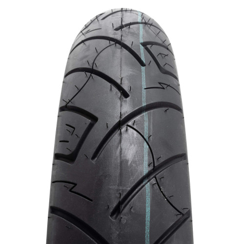 PartzBiz HD: 3459189-Shinko 777 100/90-19 Front Blackwall Tire Harley Sportster Dyna Bobber Custom