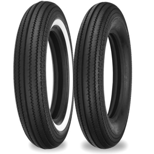 PartzBiz HD: 3463863-Shinko Super Classic 270 4.50-18 Blackwall Front or Rear Tire Harley Motorcycle