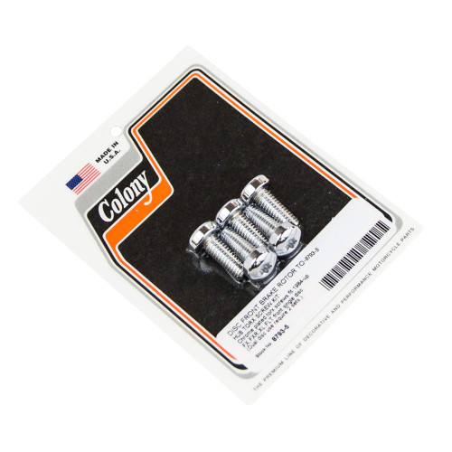 PartzBiz HD: 3441913-ใหม่ Chrome Front Disk เบรคโรเตอร์ Bolts Harley Softail Dyna Touring 8793-5 PartzBiz HD: 3441913-ใหม่ Chrome Front Disk เบรคโรเตอร์ Bolts Harley Softail Dyna Touring 8793-5