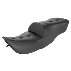 PartzBiz HD 897-06-181 - Saddlemen Pillow Top Road Sofa Seat 1997-2007 Harley Touring Dresser FLHR FLHX