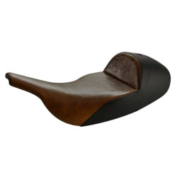 PartzBiz HD 897-07-0041 - Saddlemen GelCore Black Lariat Low Smooth Solo Seat 1997-2007 Harley Touring