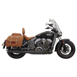 PartzBiz HD 8S11JB - Bassani Road Rage ยาวสีดำ 2 เป็น 1 2-1 ท่อไอเสียท่อ Indian Scout 15-18 PartzBiz HD 8S11JB - Bassani Road Rage ยาวสีดำ 2 เป็น 1 2-1 ท่อไอเสียท่อ Indian Scout 15-18