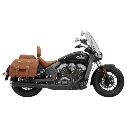 PartzBiz HD: 3444145-Bassani Road Rage Long Black 2 into 1 2-1 Exhaust Header Pipe Indian Scout 15-18 PartzBiz HD: 3444145-Bassani Road Rage Long Black 2 into 1 2-1 Exhaust Header Pipe Indian Scout 15-18