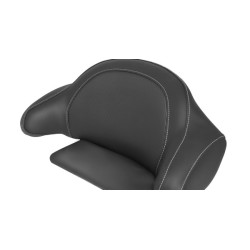 PartzBiz HD 90-11884CF - Saddlemen Road Sofa CF Tour-Pak Backrest Pad Cover 1990-2013 Harley Touring